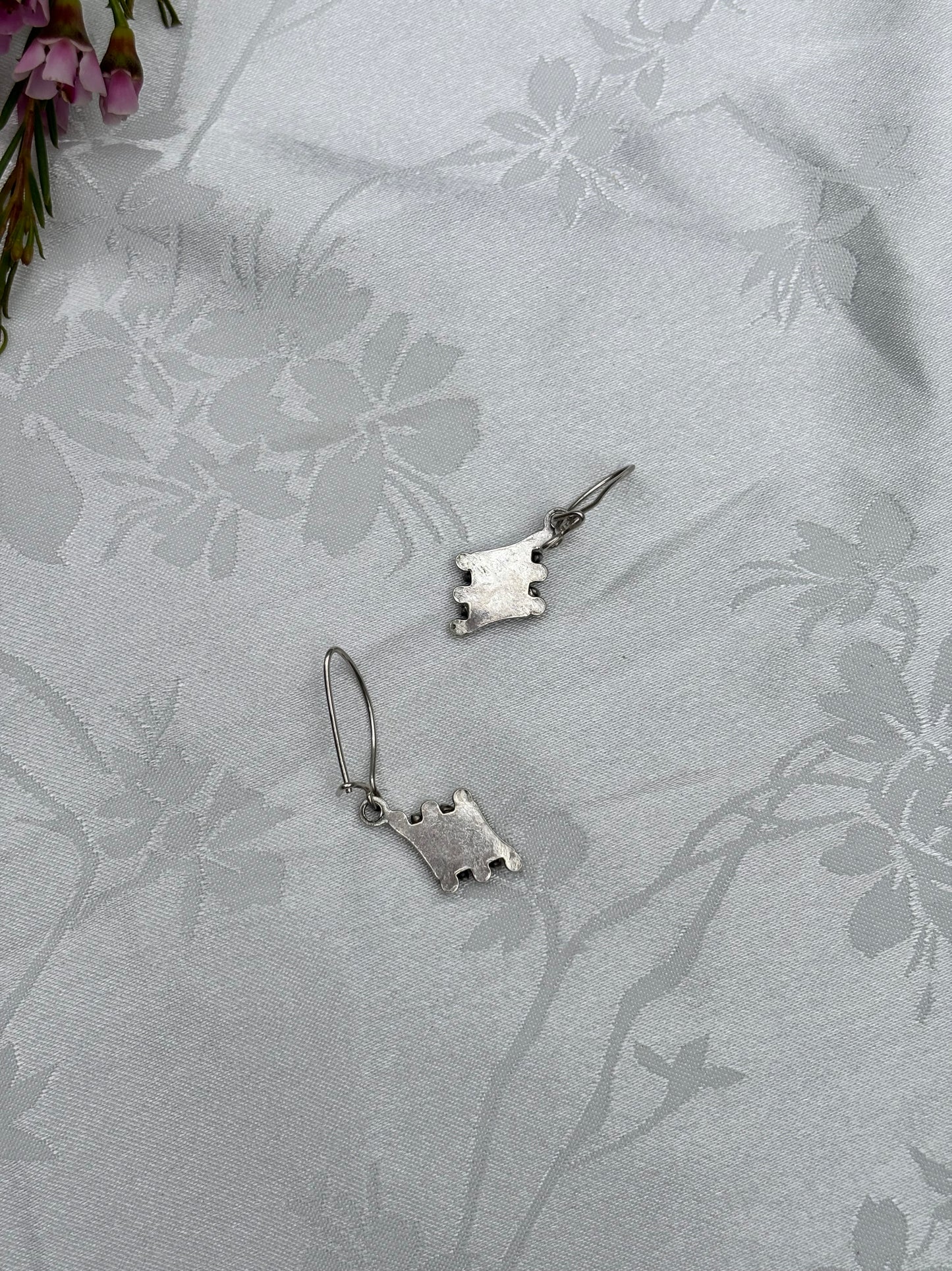 Vintage Zuni Hook Earrings