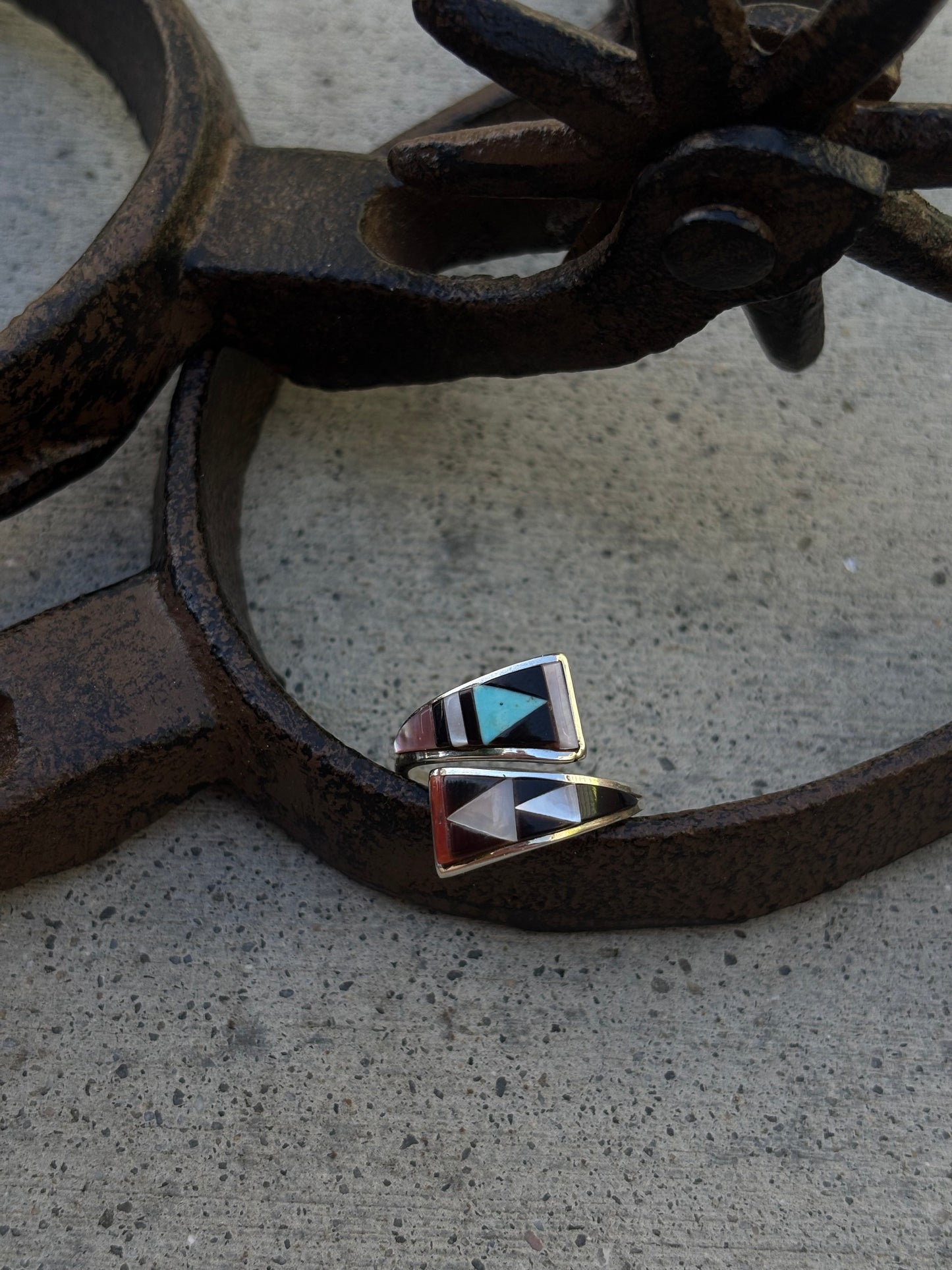 Zuni Inlay Ring-7
