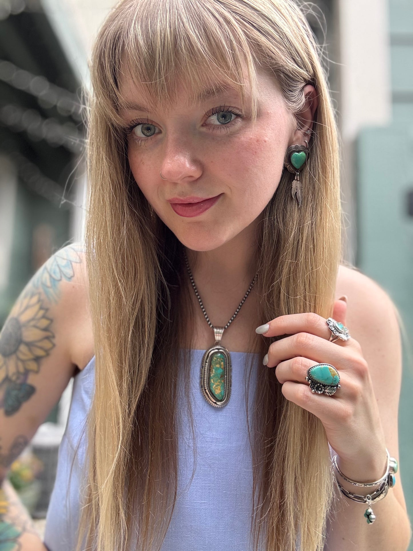 Native Heart Earrings