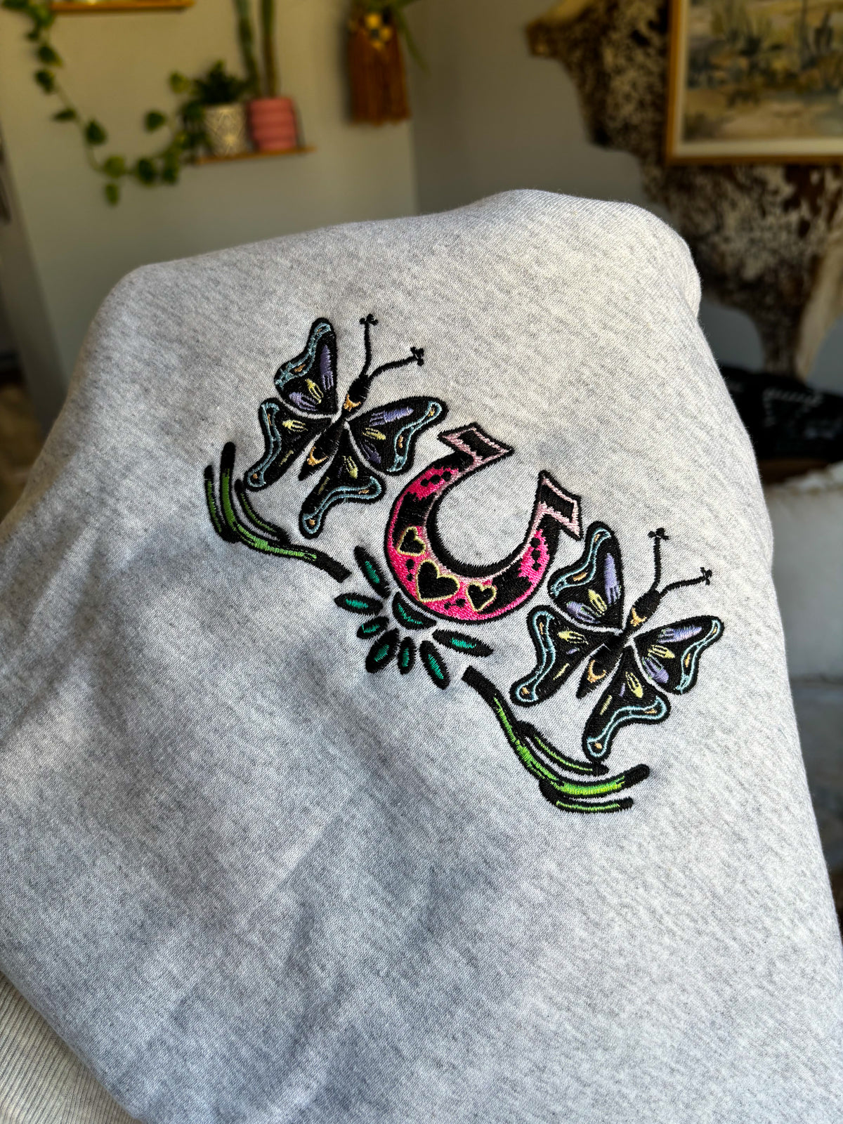 TFH Logo Embroidered Crewneck Sweater