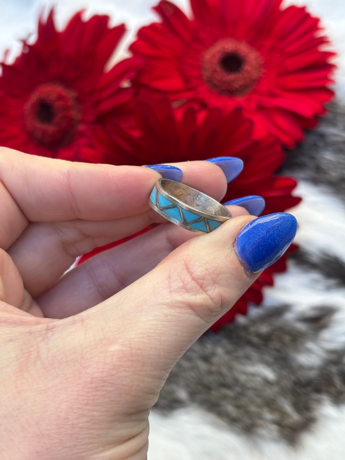 Native Inlay Ring-10