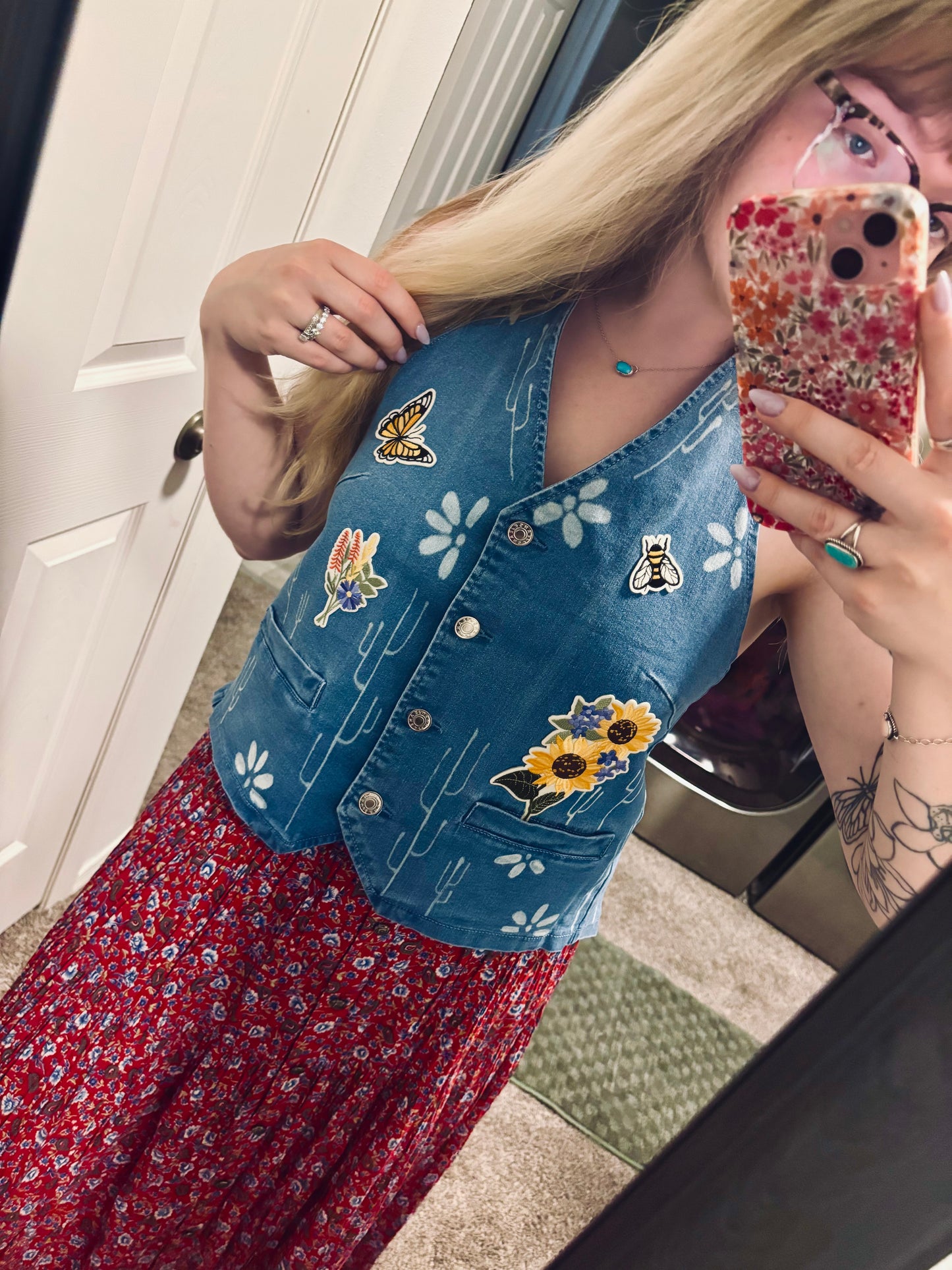 Denim Halter Top S-XL