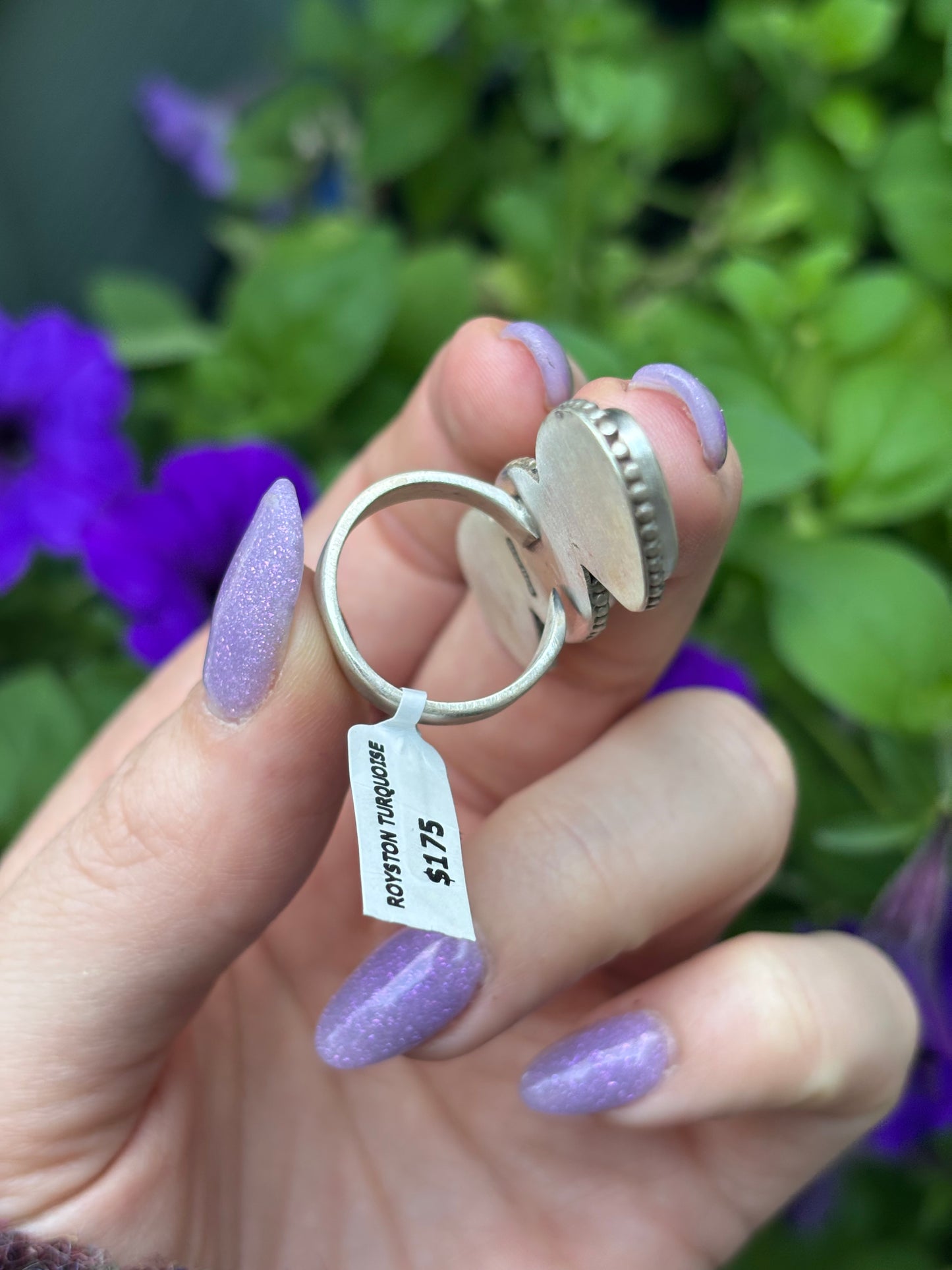 Chunky Royston Ring- Adjustable