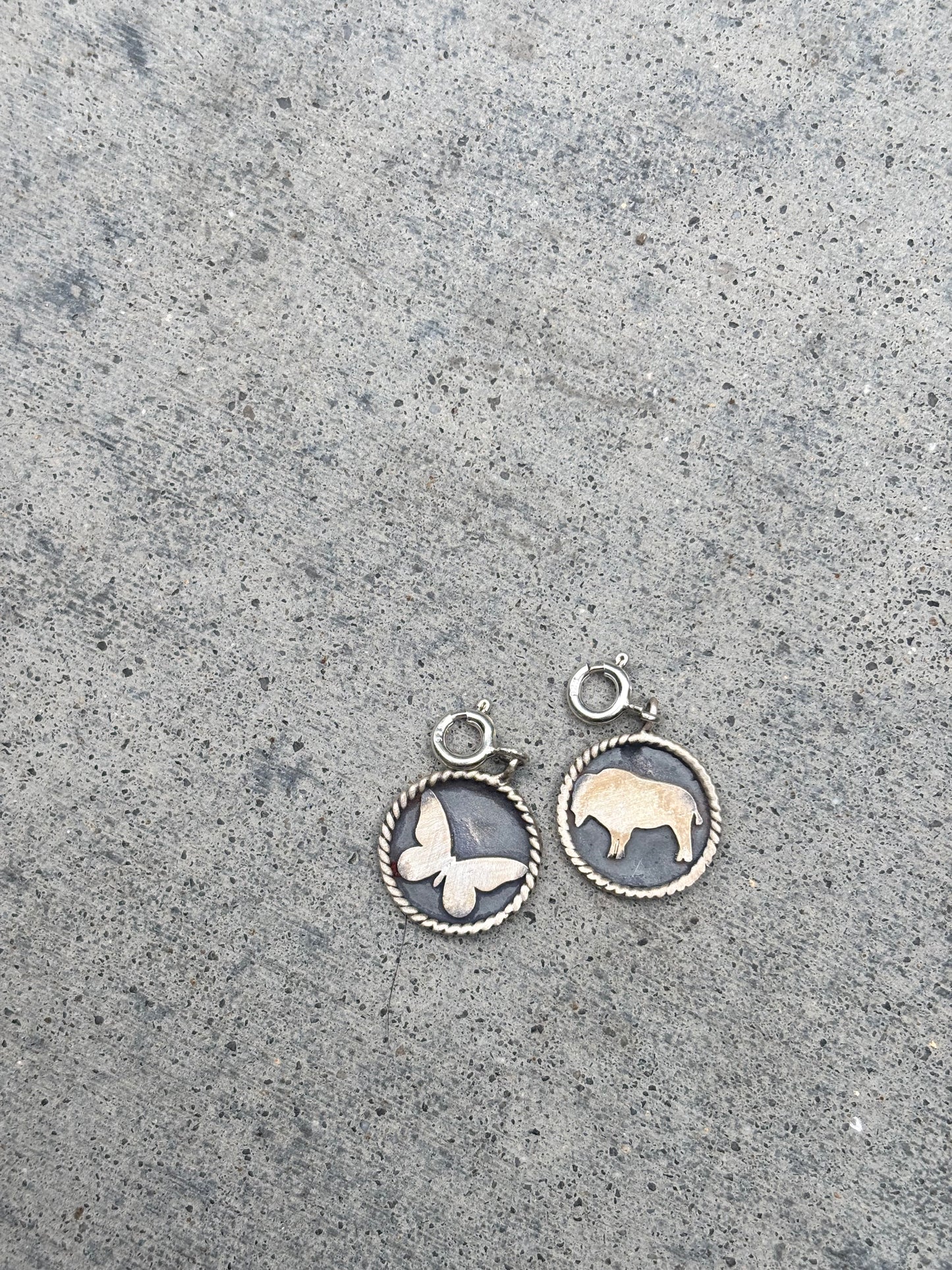 Sterling Clip Charms