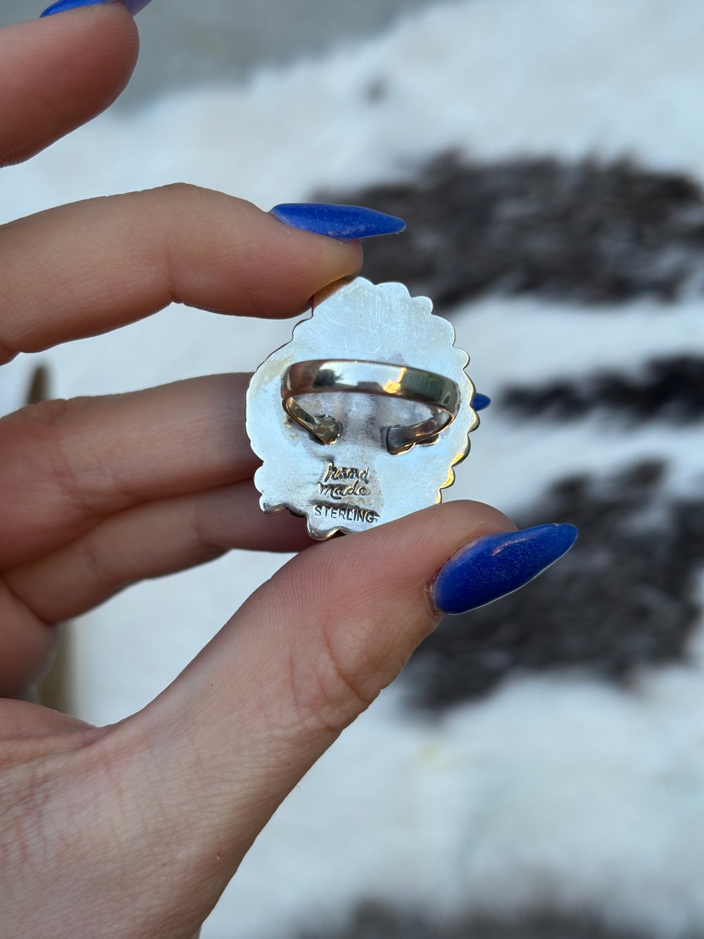 Pink & Turquoise Cluster- 7.5