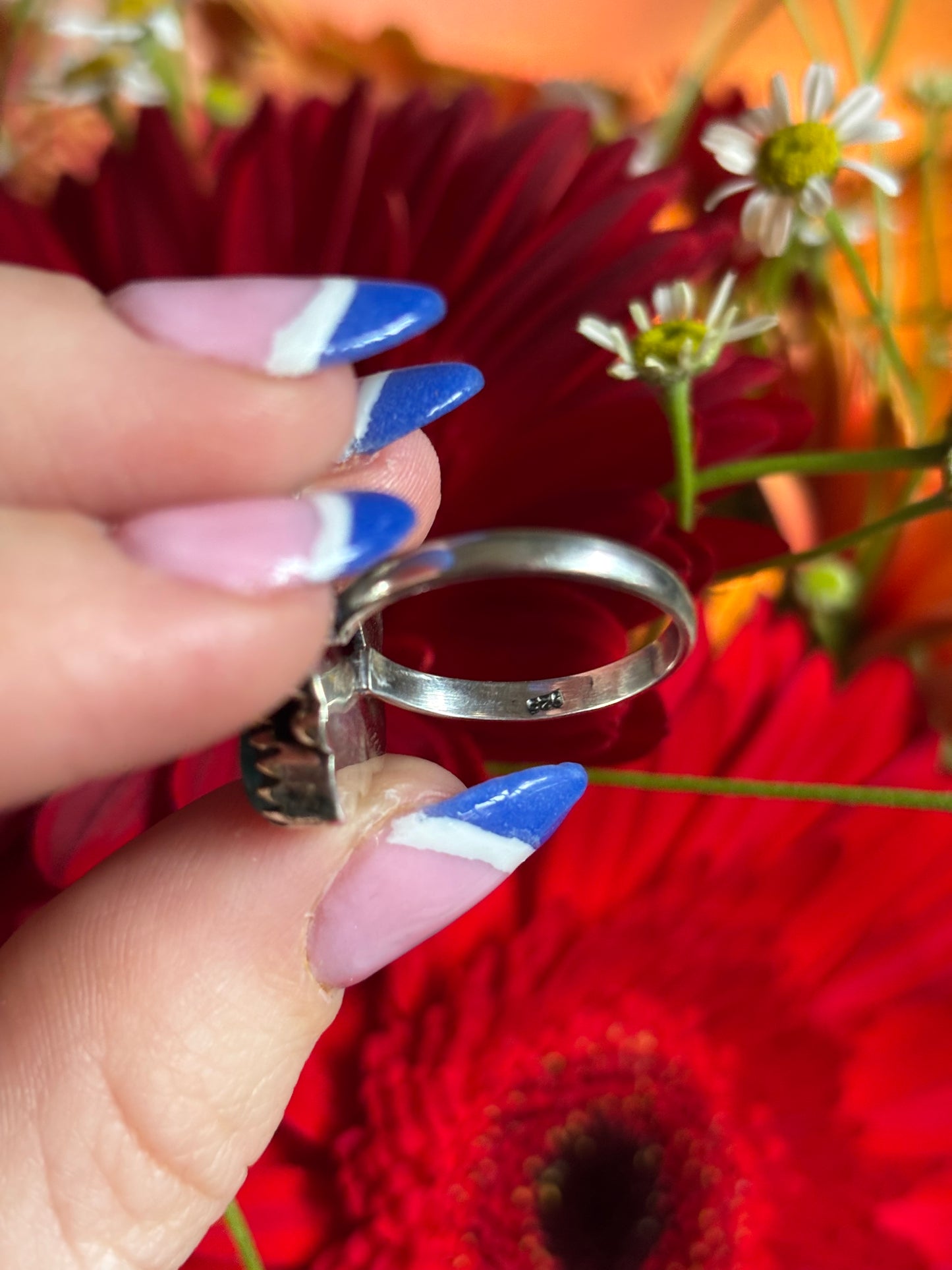 Turquoise Naja Ring- 8