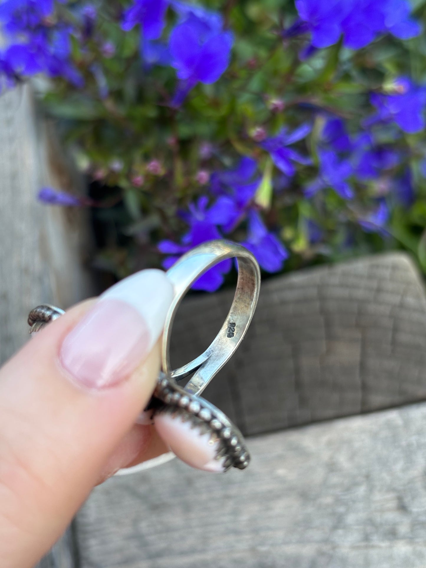 3 Pink Hearts Ring-8.75