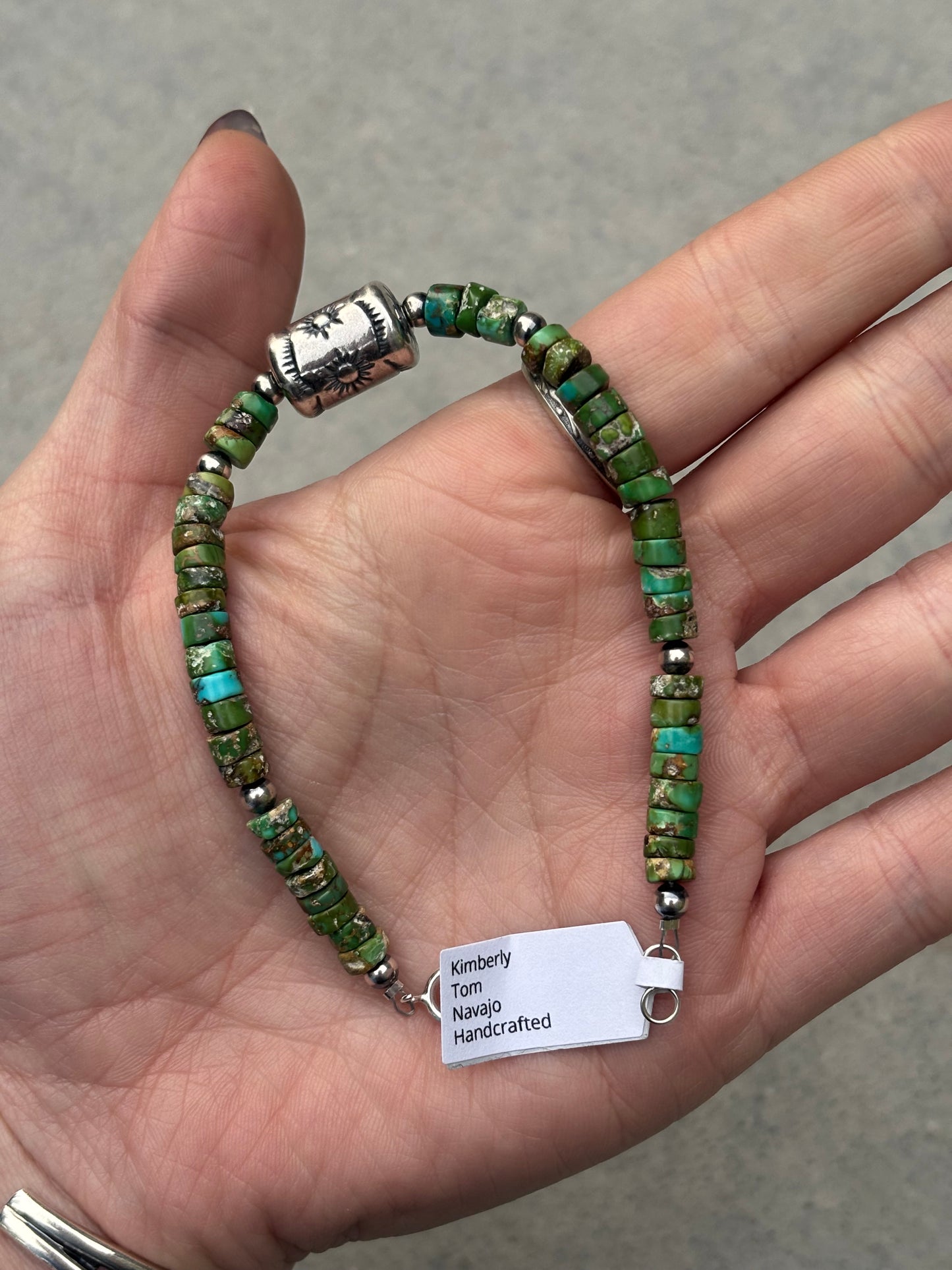 Native Beaded Barrel Bracelet
