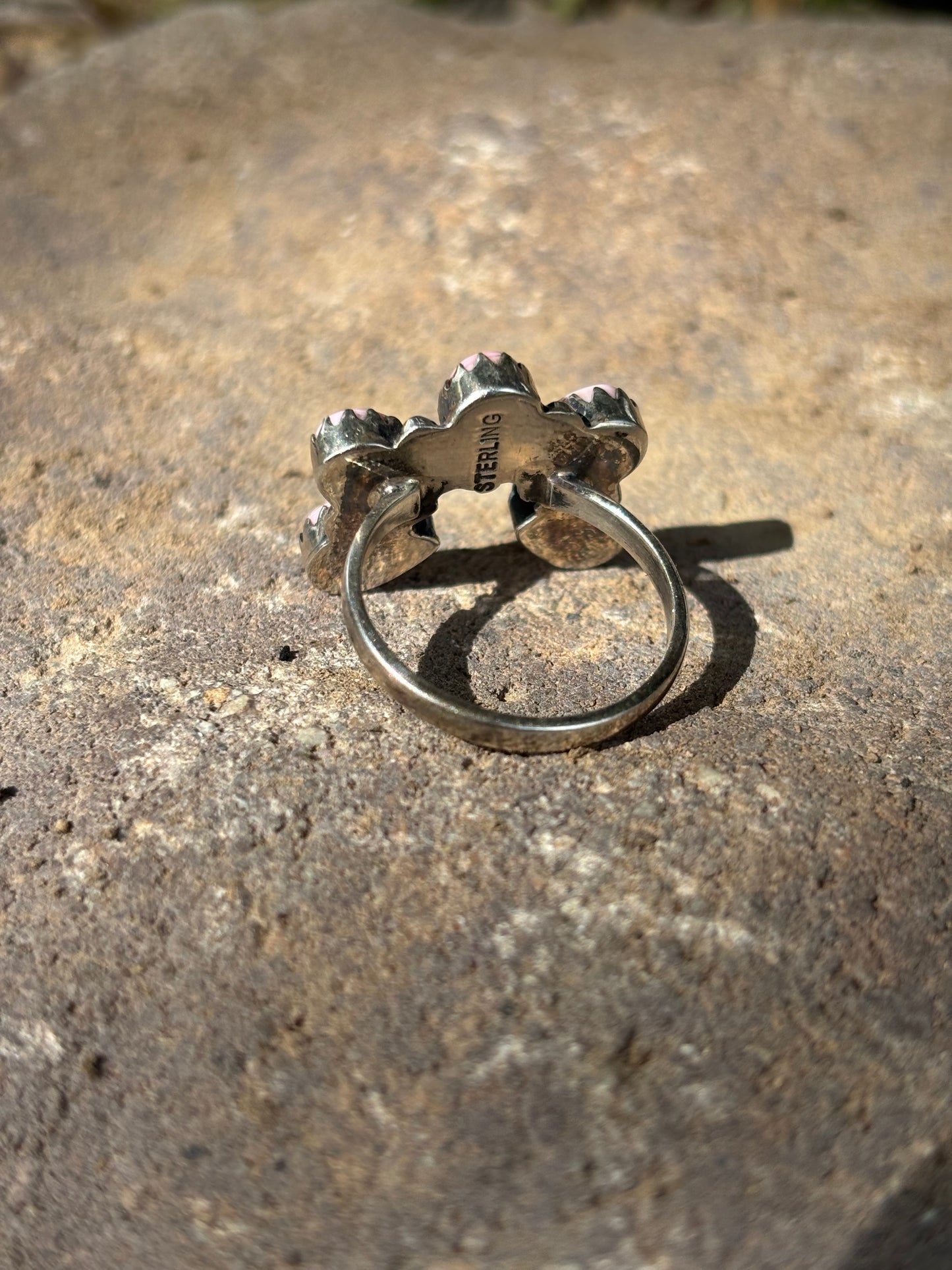 Pink Conch Naja Ring-9