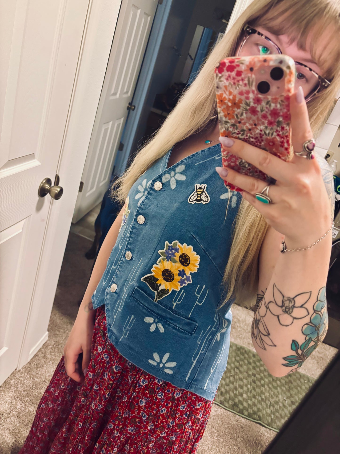 Denim Halter Top S-XL