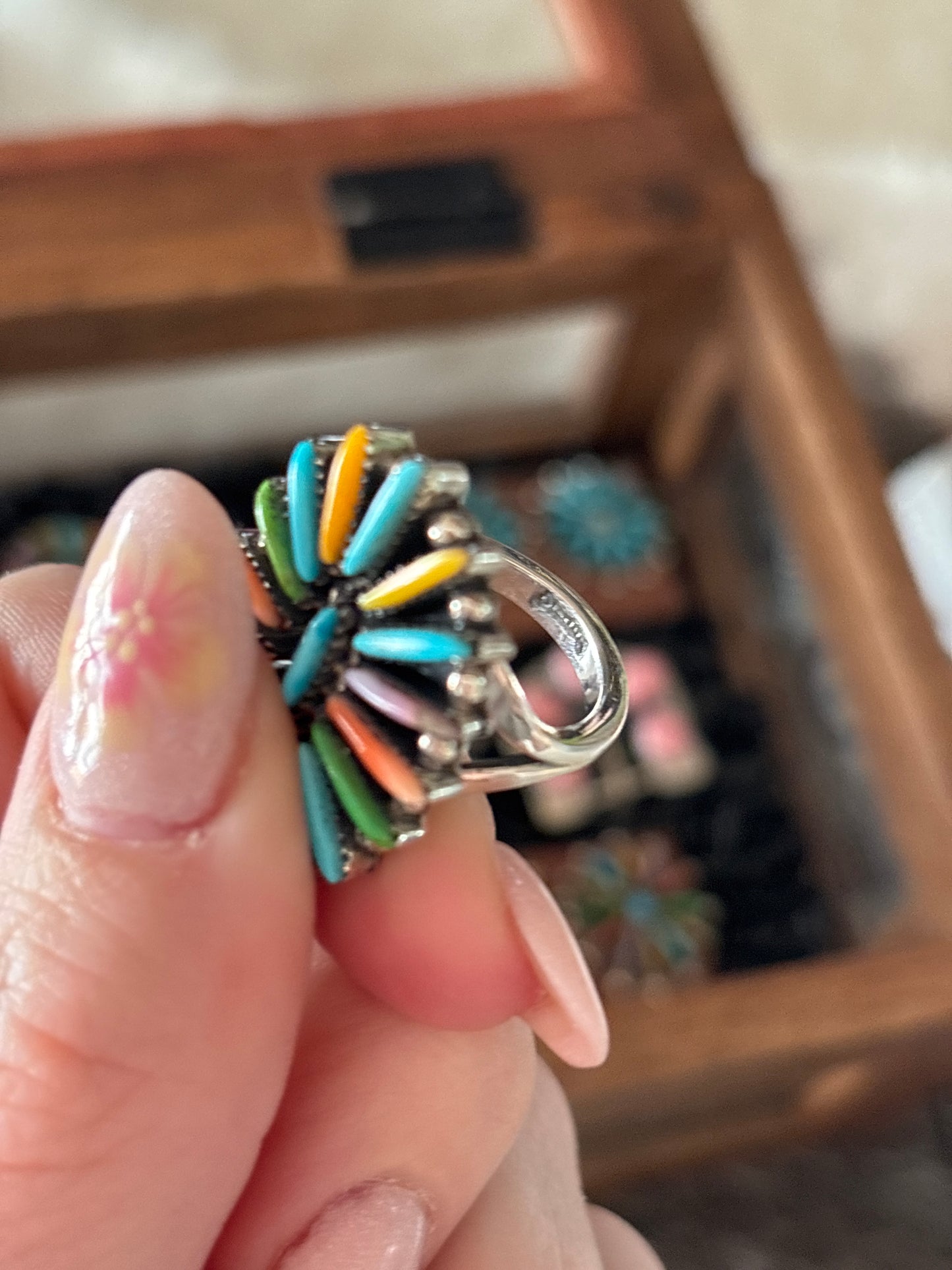 Multistone Cluster Ring-6.5