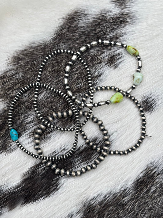 Stretchy S.S Pearl Bracelets