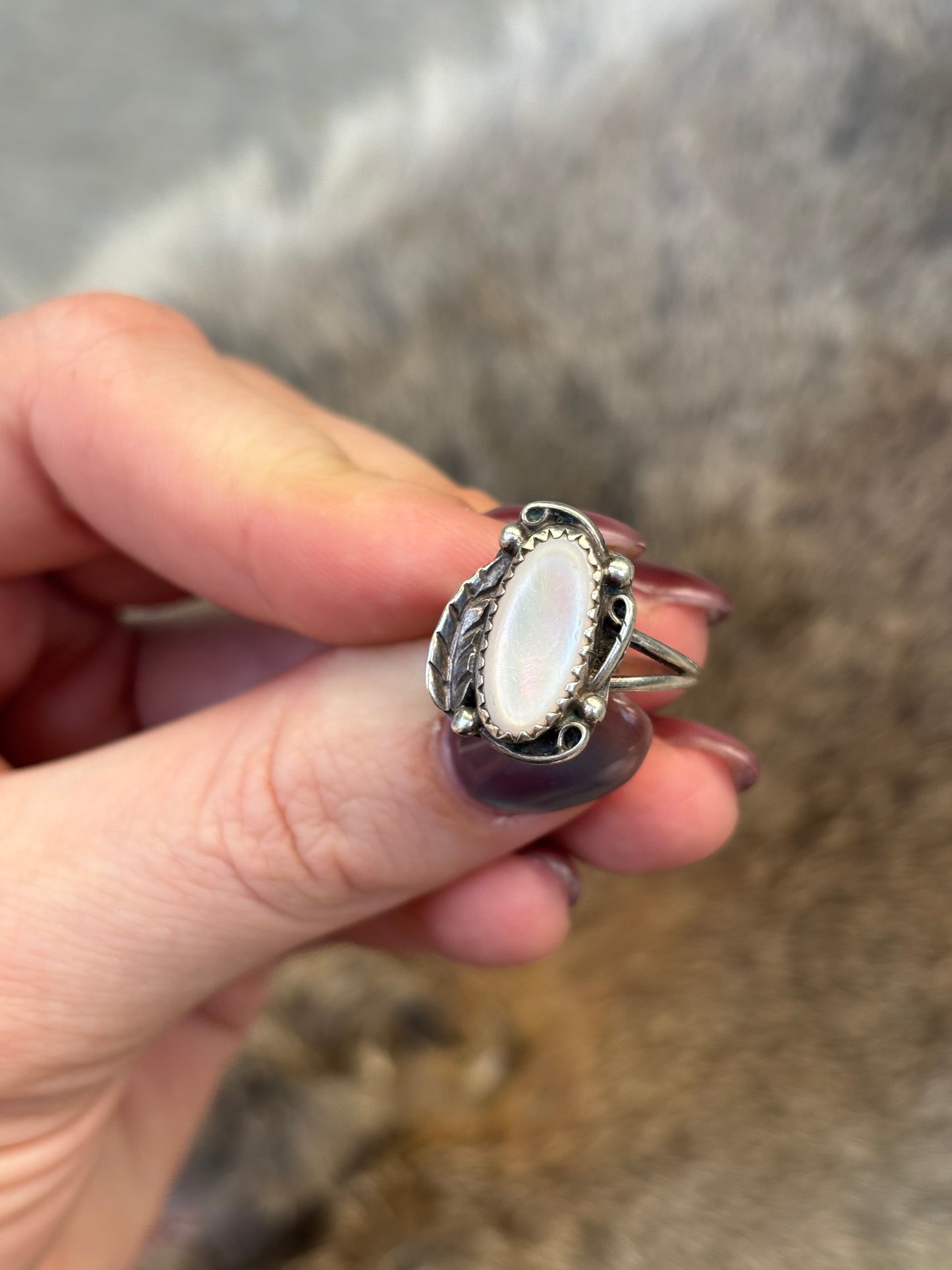 Native MOP Ring -5.75