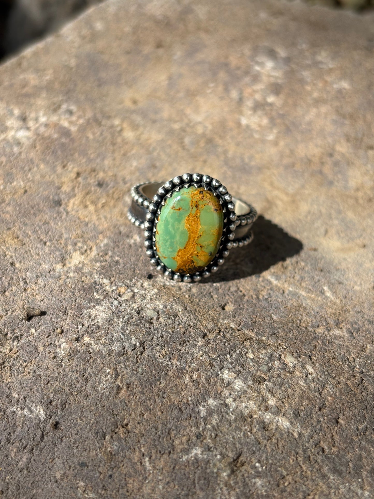 Green Turquoise Ring-9