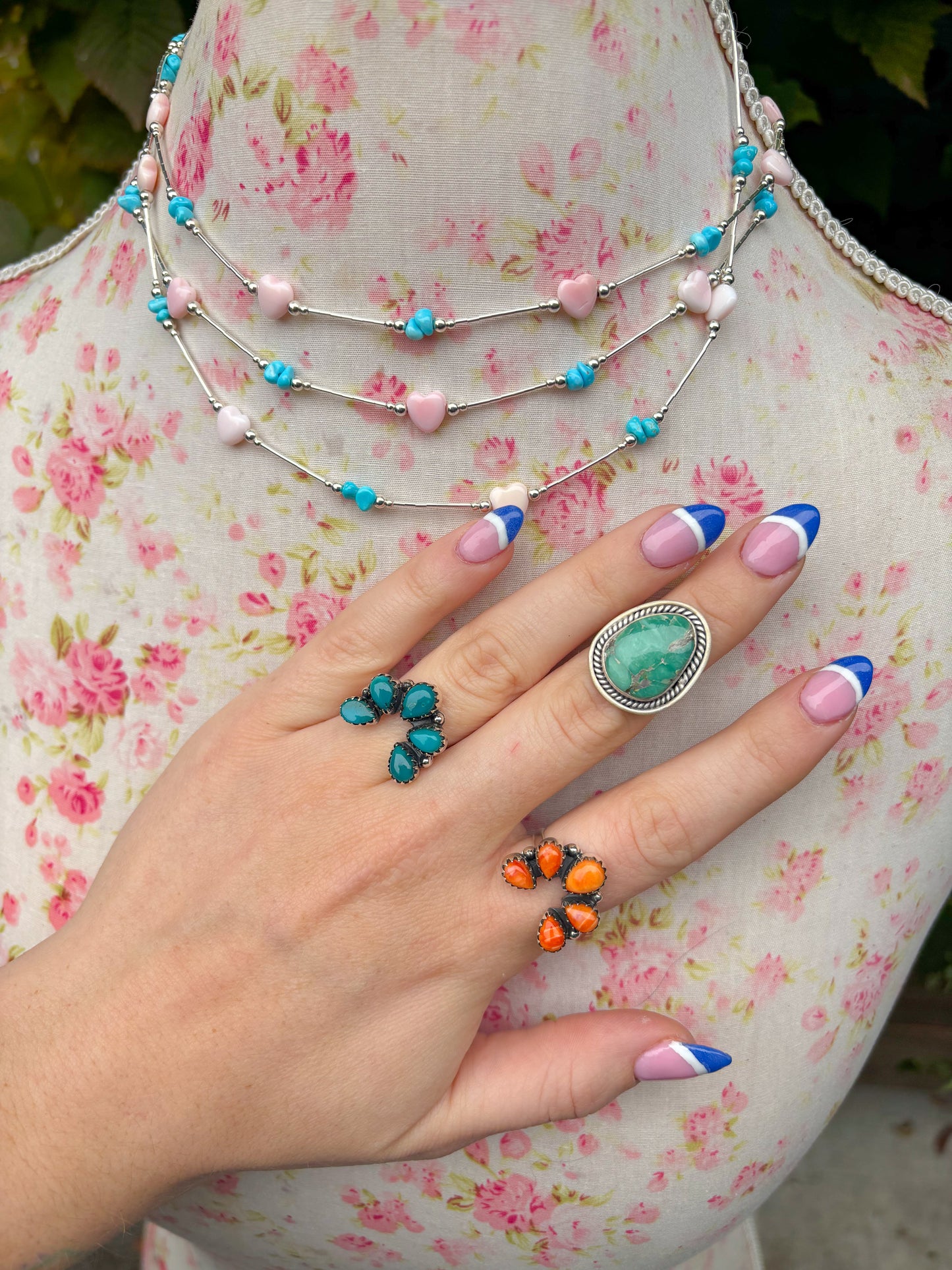 Turquoise Naja Ring- 8