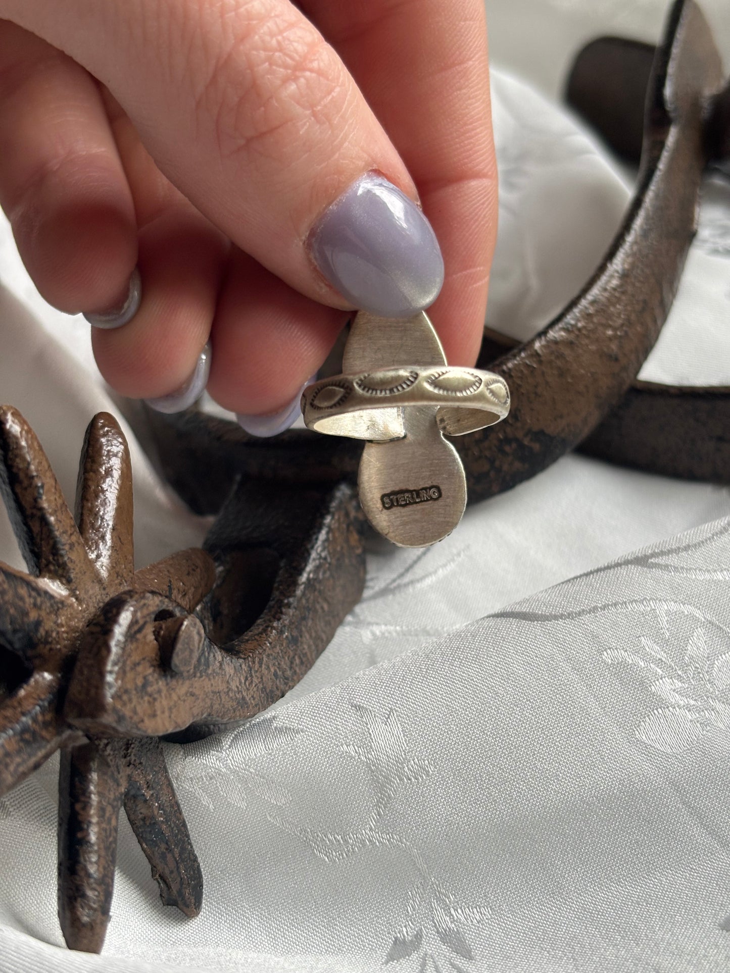 Pink & Palomino Ring