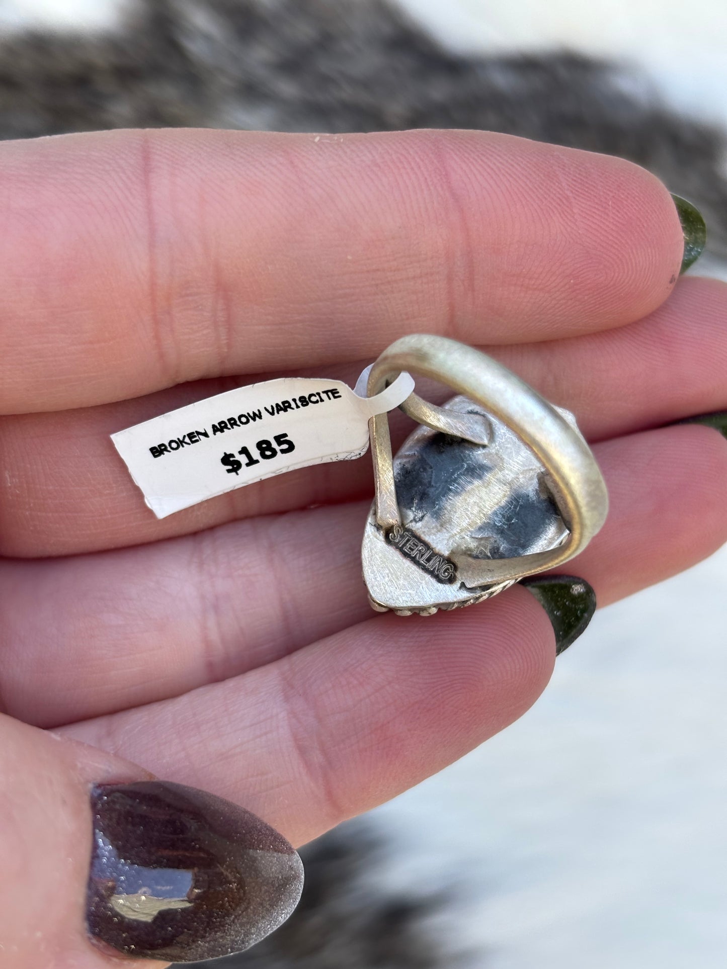 Broken Arrow Ring- 9