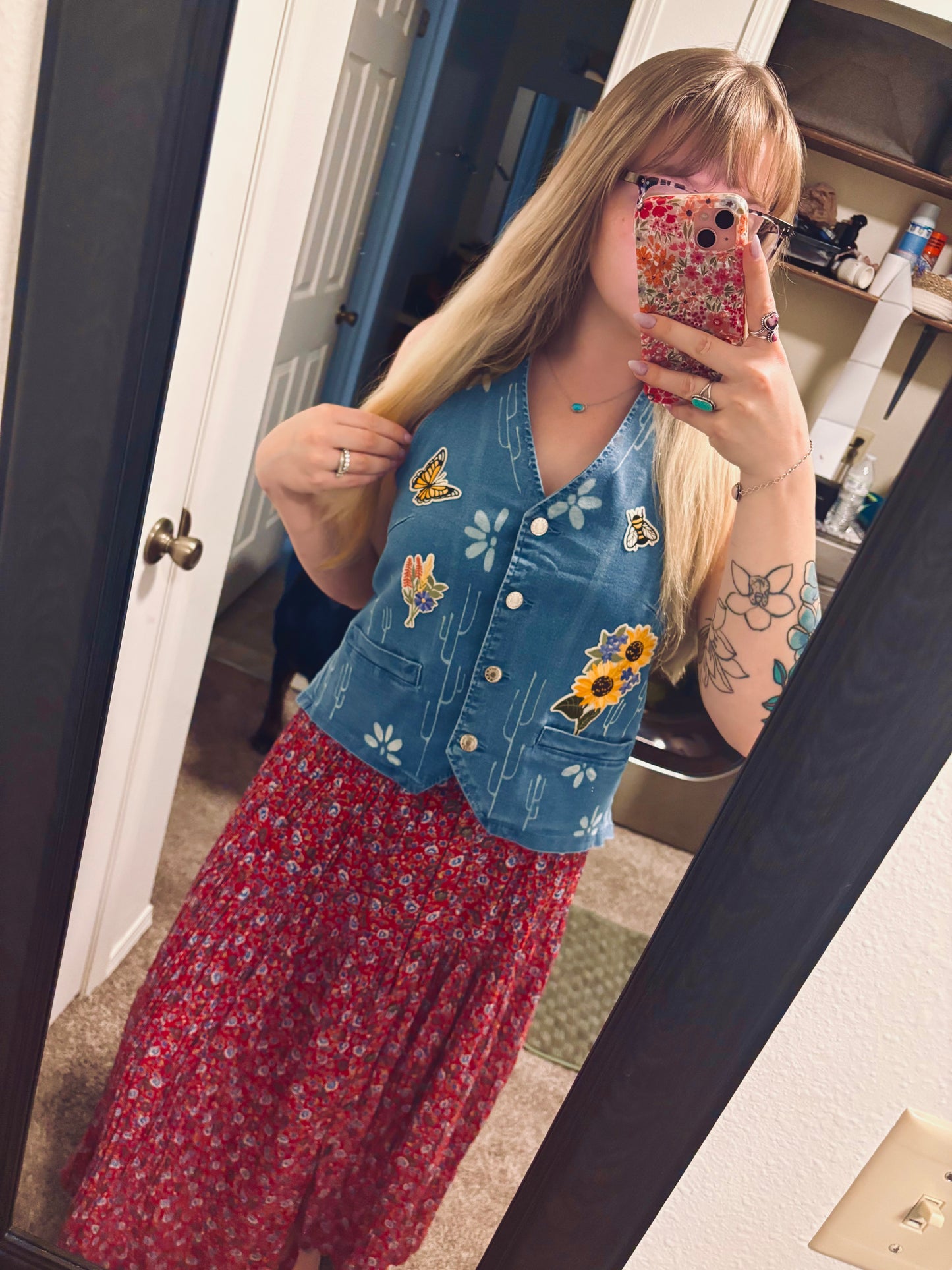 Denim Halter Top S-XL