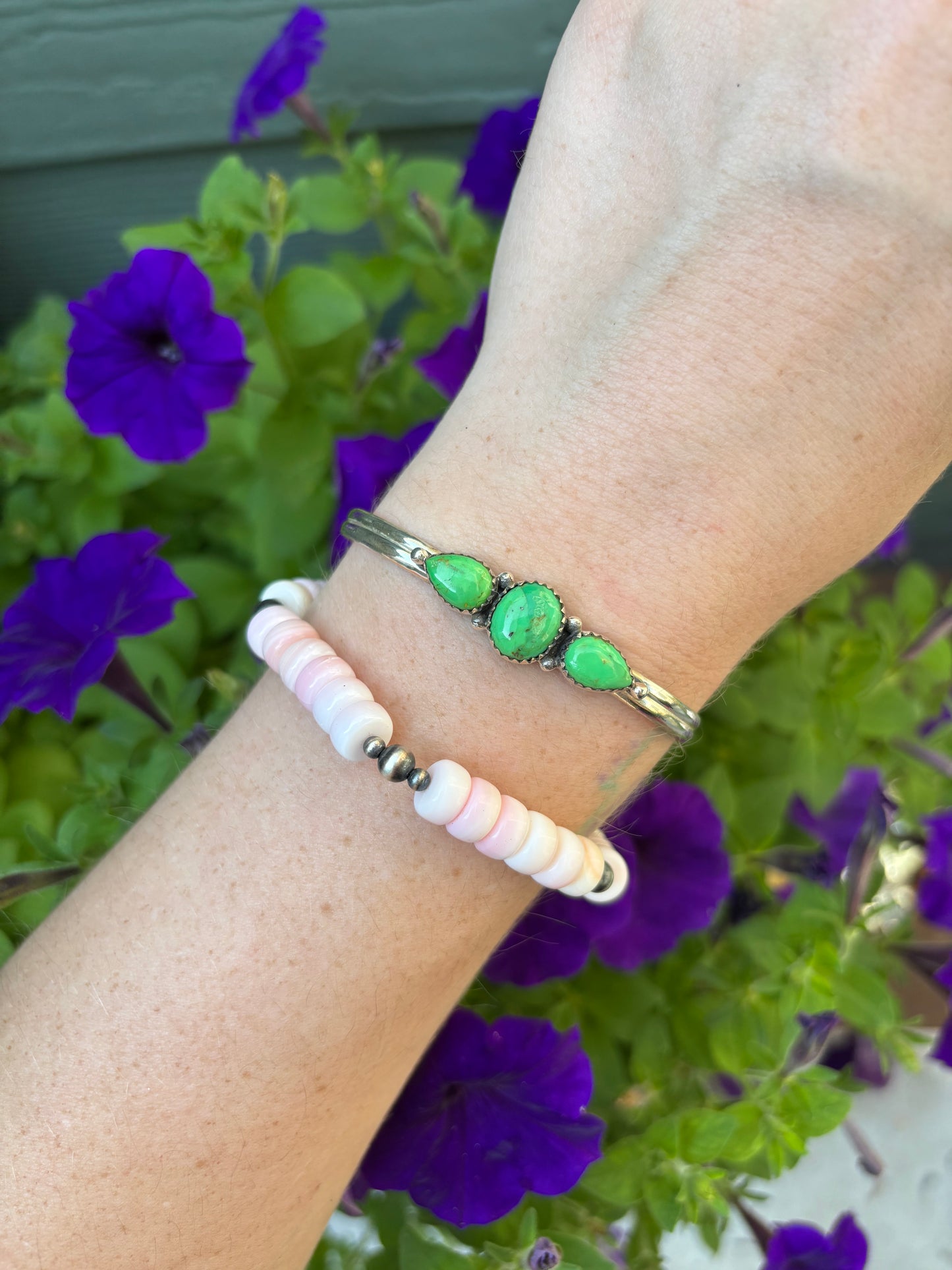 Pink Conch Bracelet