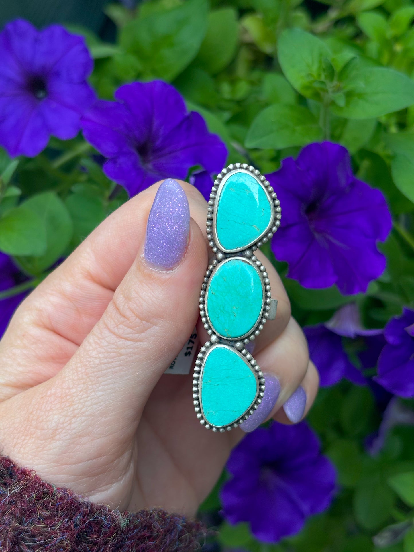 Chunky Royston Ring- Adjustable