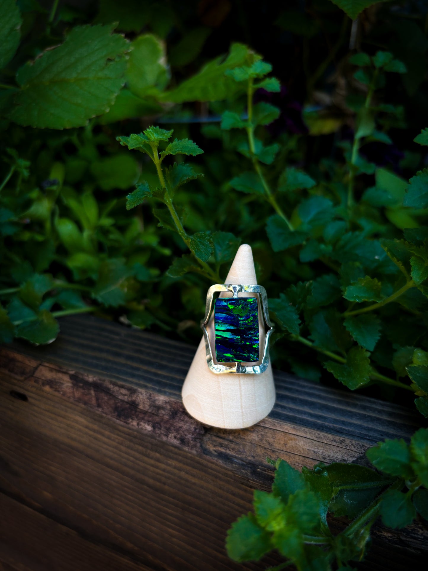 Reversible Opal Ring- 11