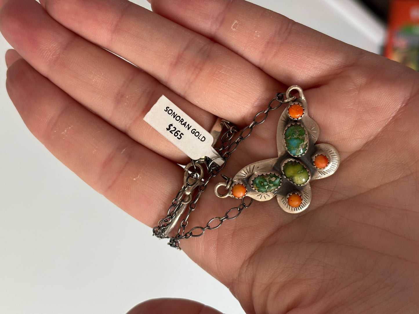 Sonoran Butterfly Necklace