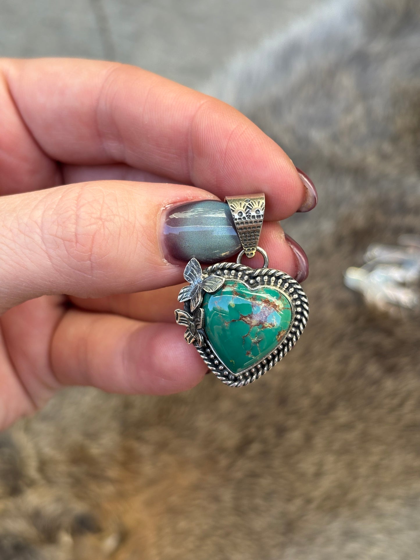 Butterfly Heart Pendant