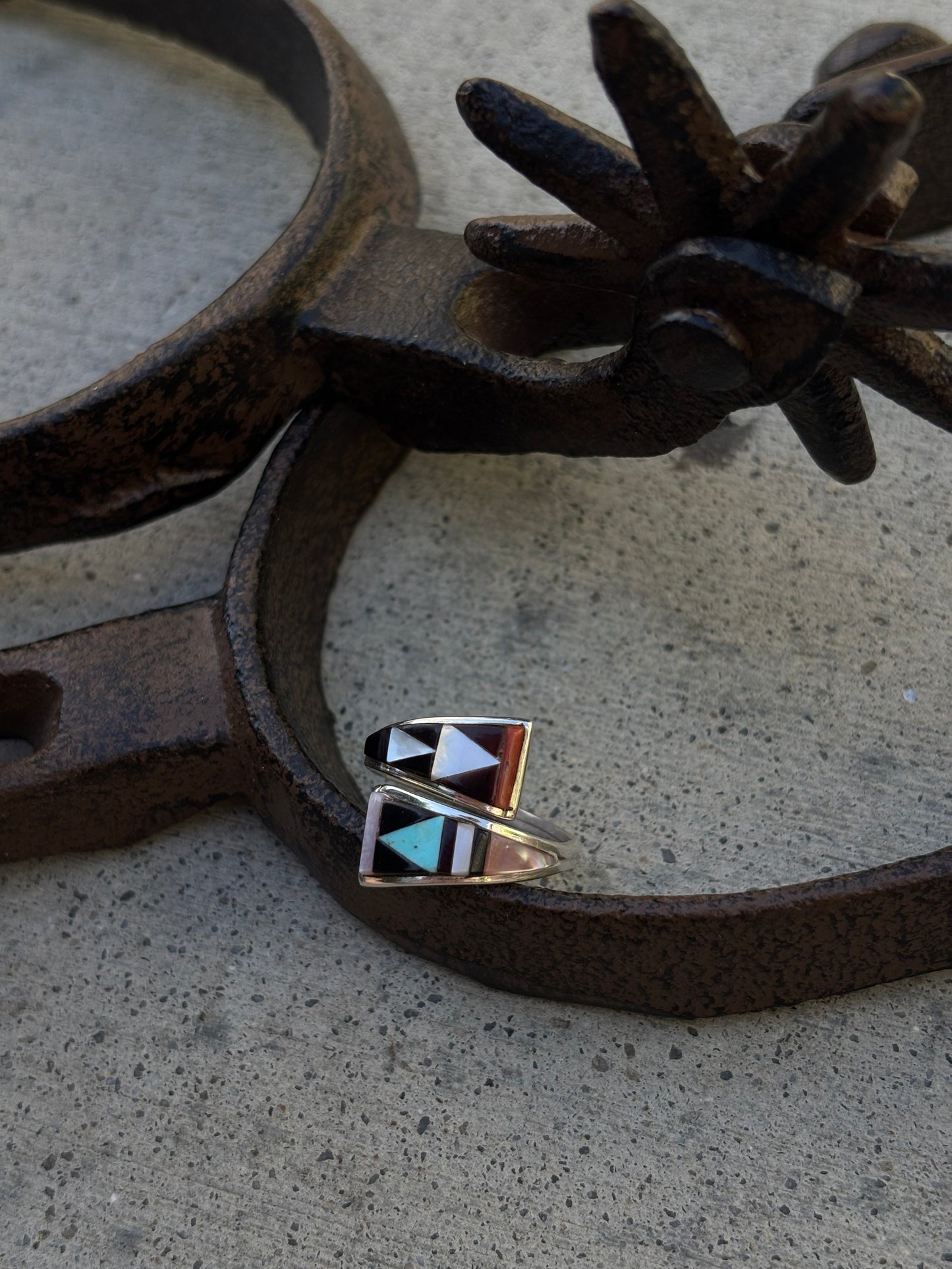 Zuni Inlay Ring-7
