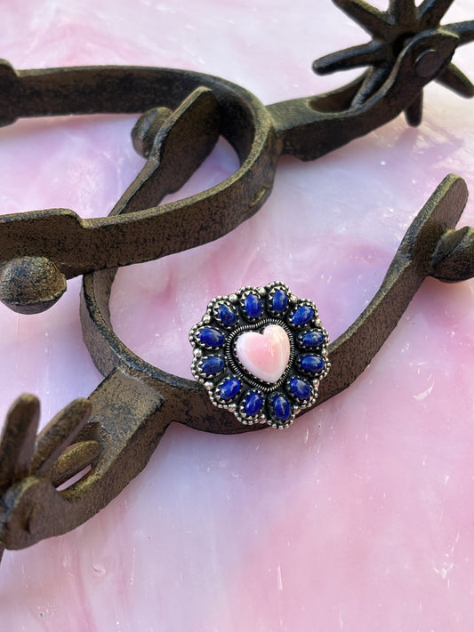 Lapis & Pink Conch 8.75
