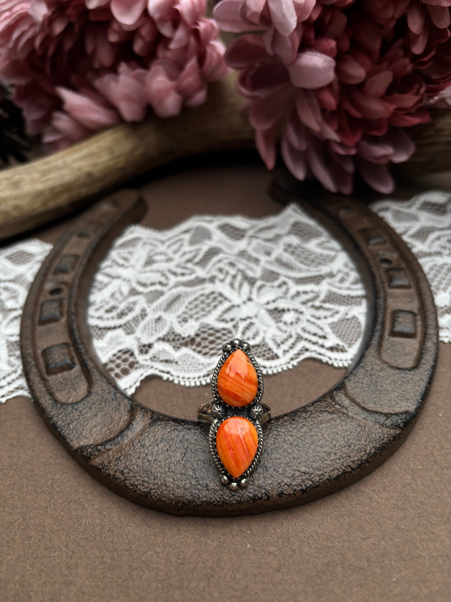 Double Orange Ring-7.75