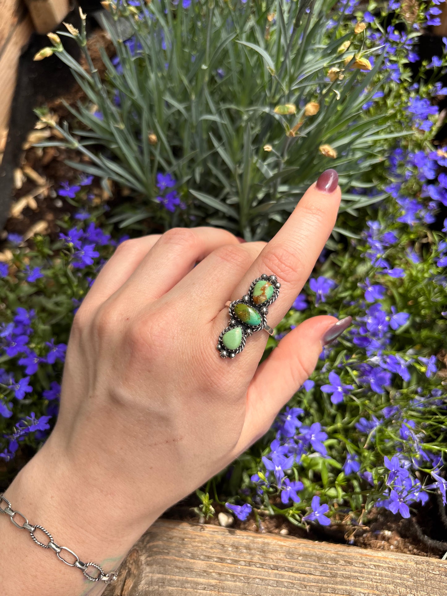 Green 3 Stone-8.5
