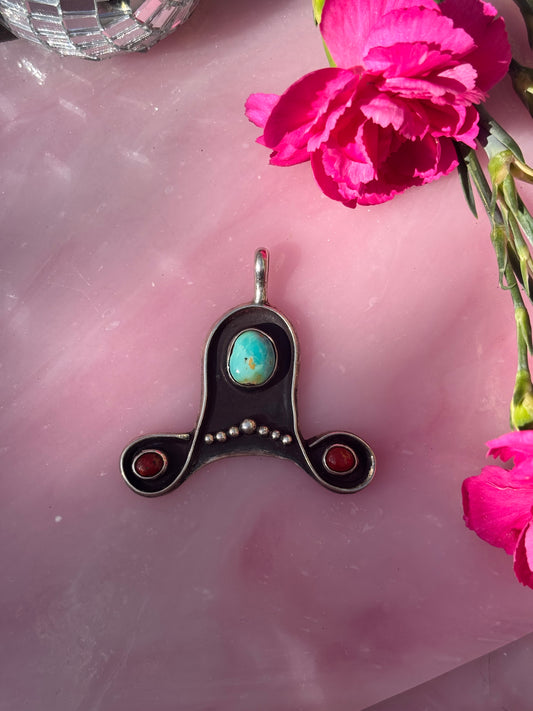 Vintage Cowboy Hat Pendant