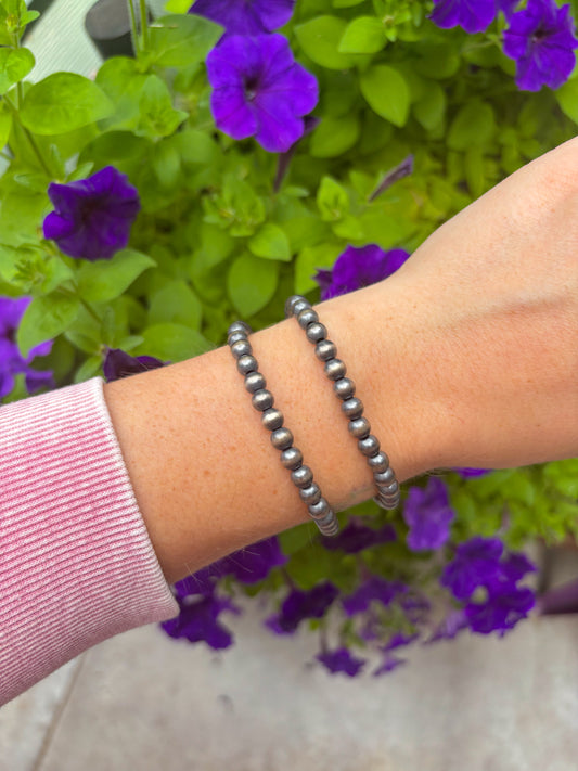 Magnetic 6mm Pearl Bracelet