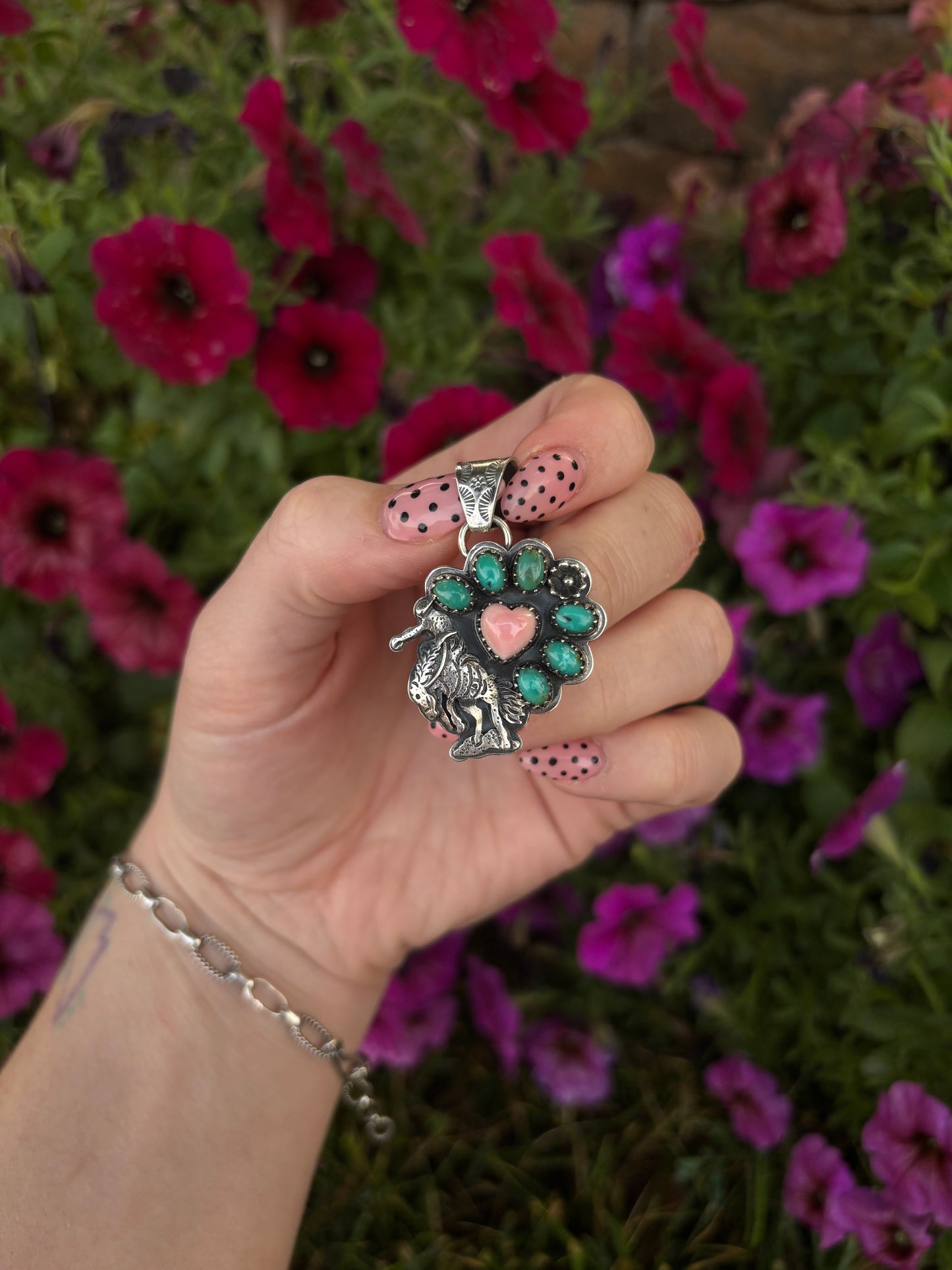 Buckin Babe Pendant