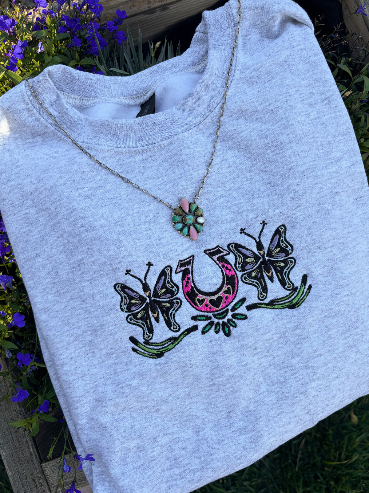 TFH Logo Embroidered Crewneck Sweater