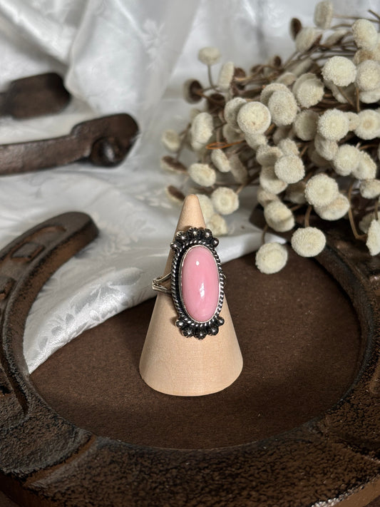 Pink Conch Ring-8.5