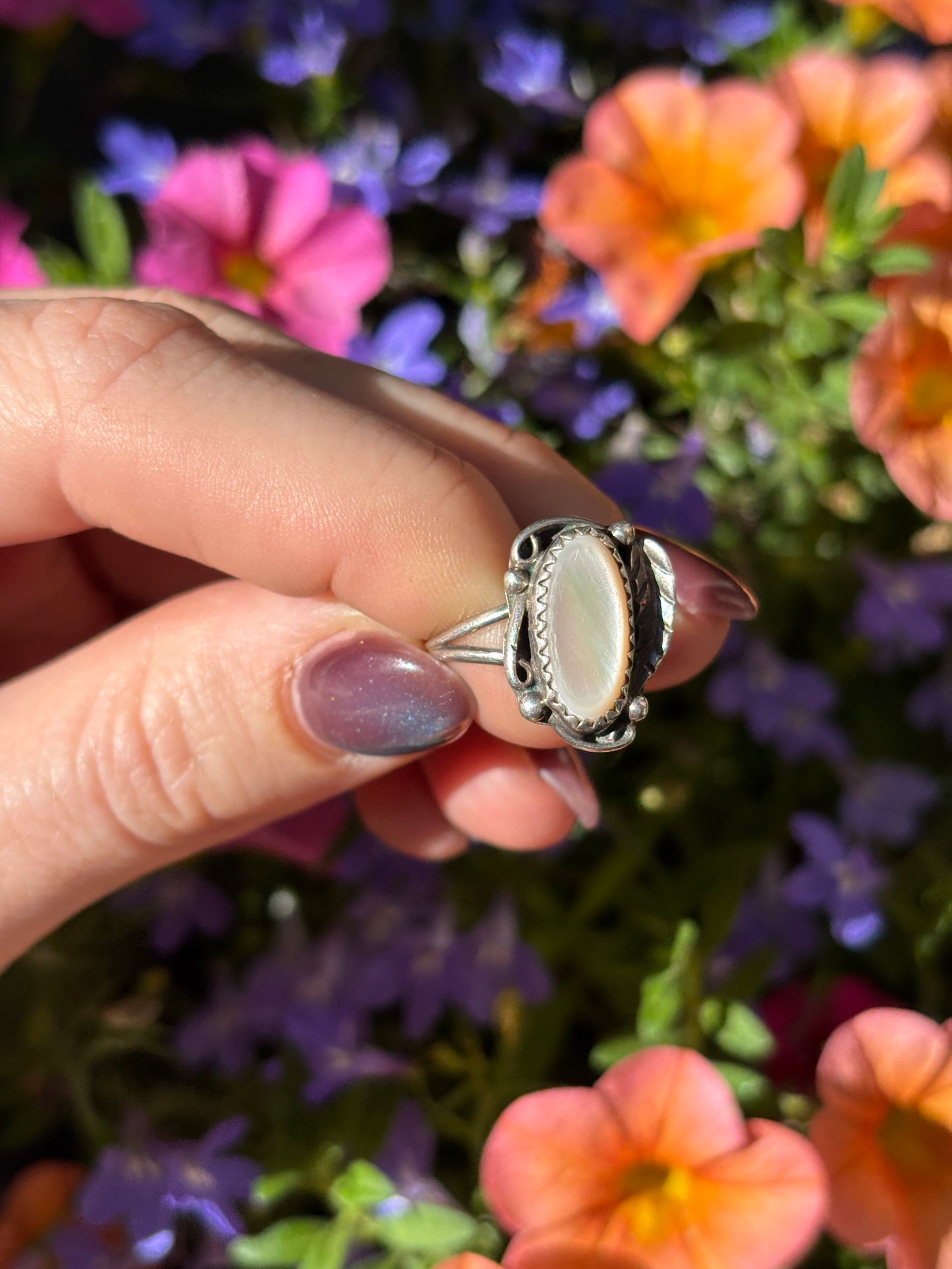 Native MOP Ring -5.75