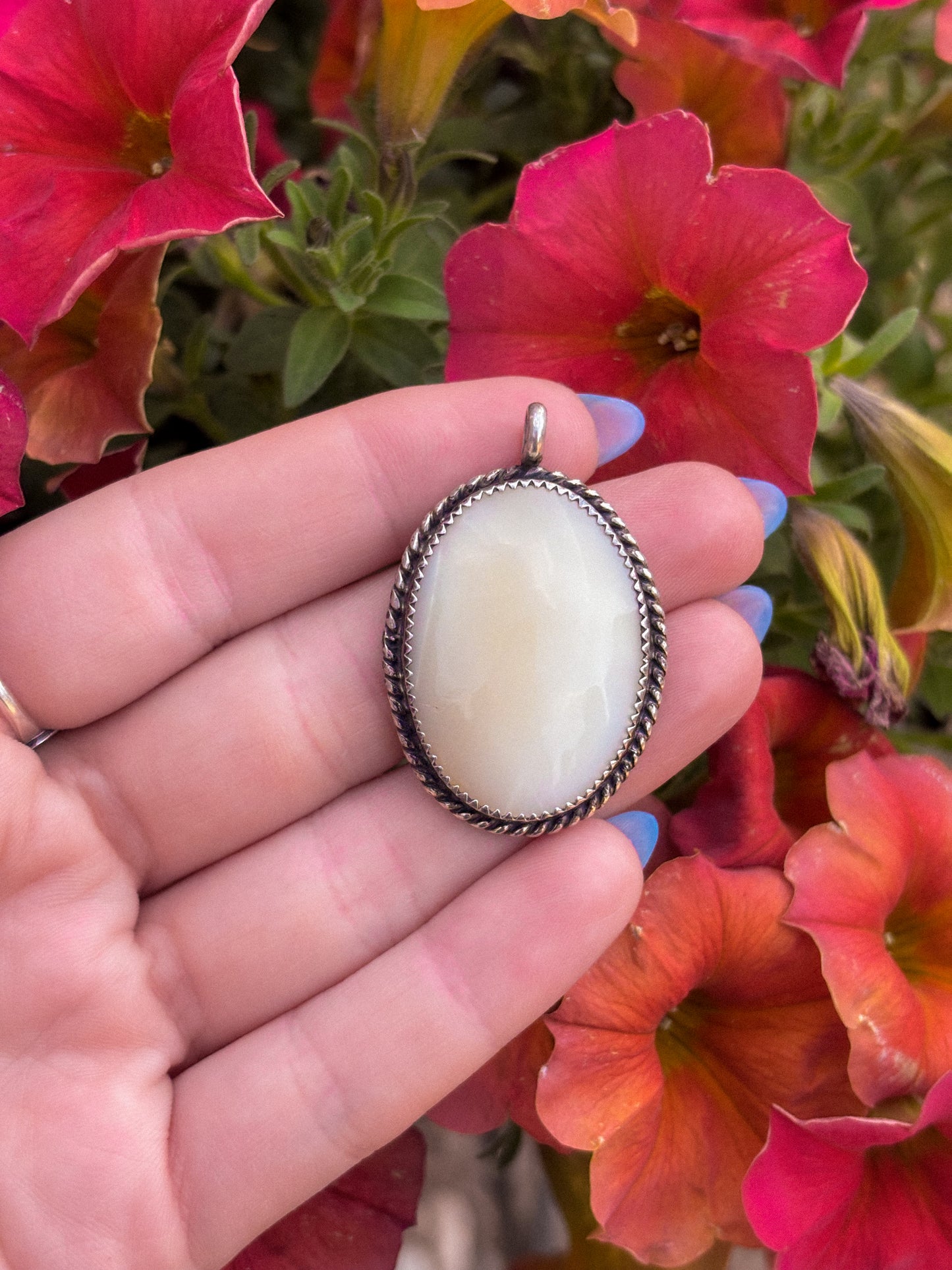 Vintage MOP Pendant