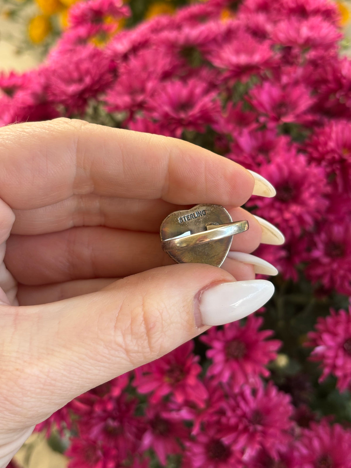 Pink Heart Ring-8