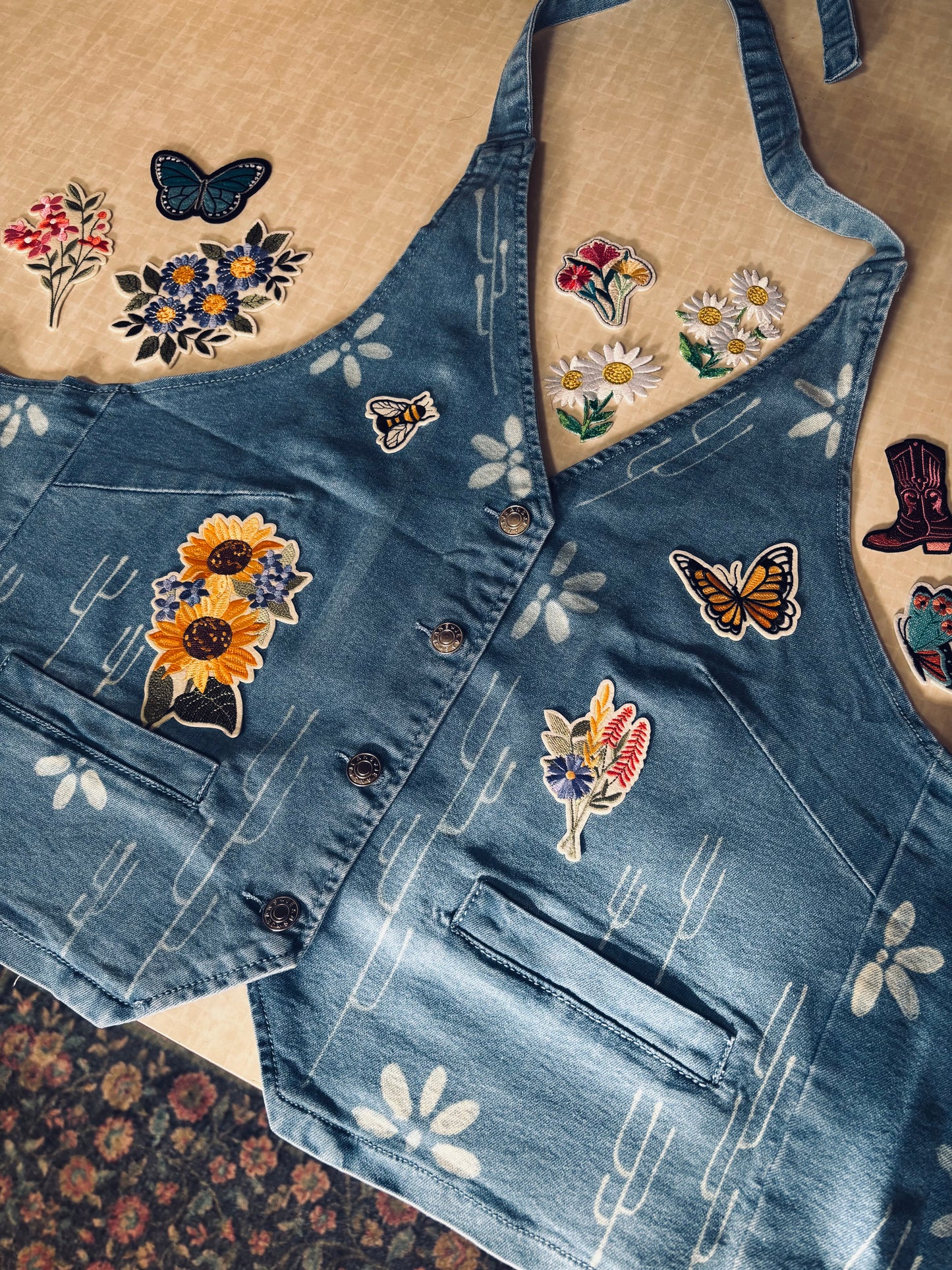 Denim Halter Top S-XL