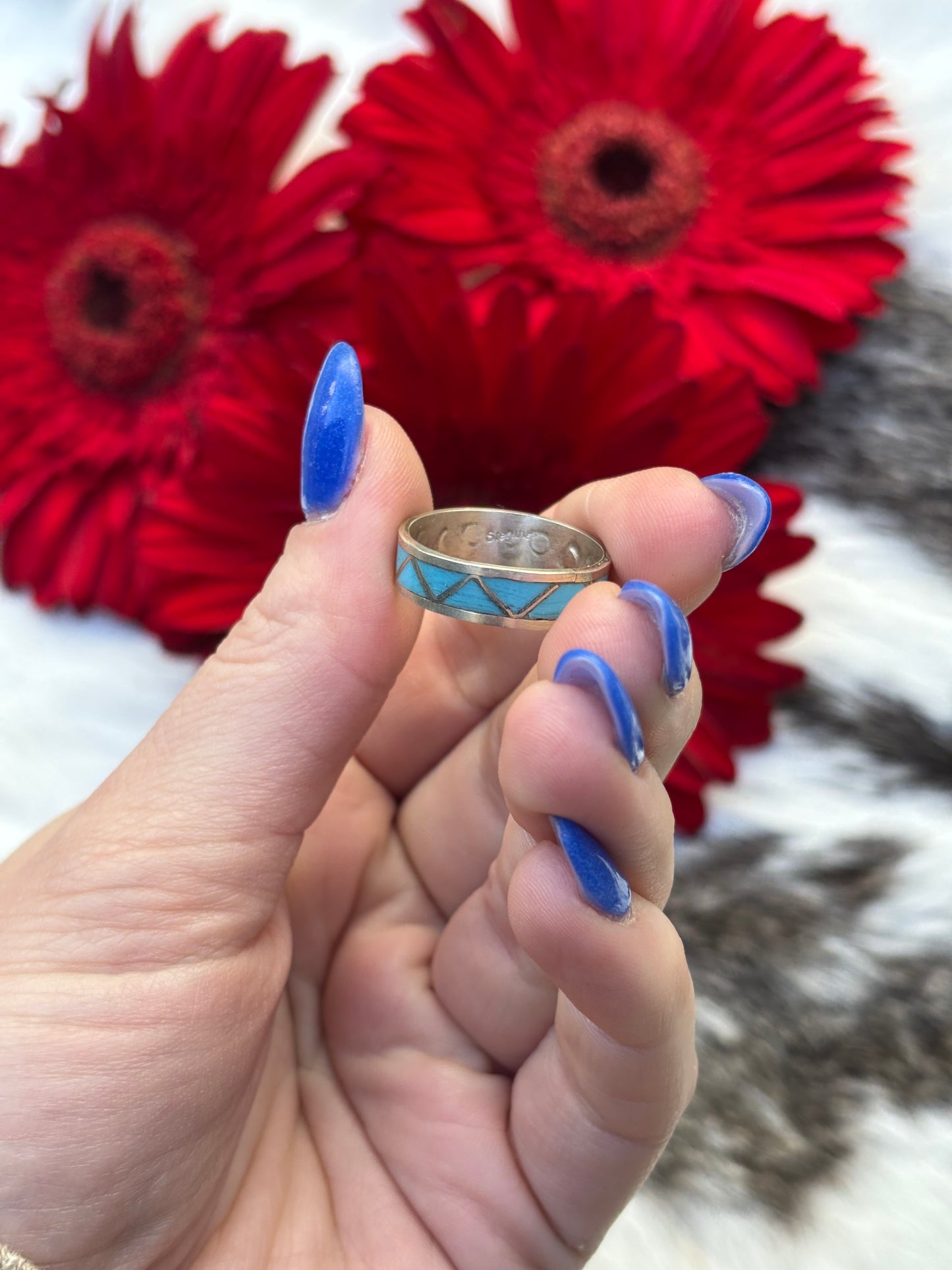 Native Inlay Ring-10