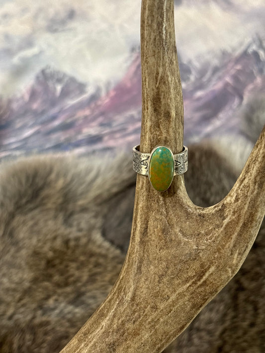 Green Thunderbird Ring-8.5
