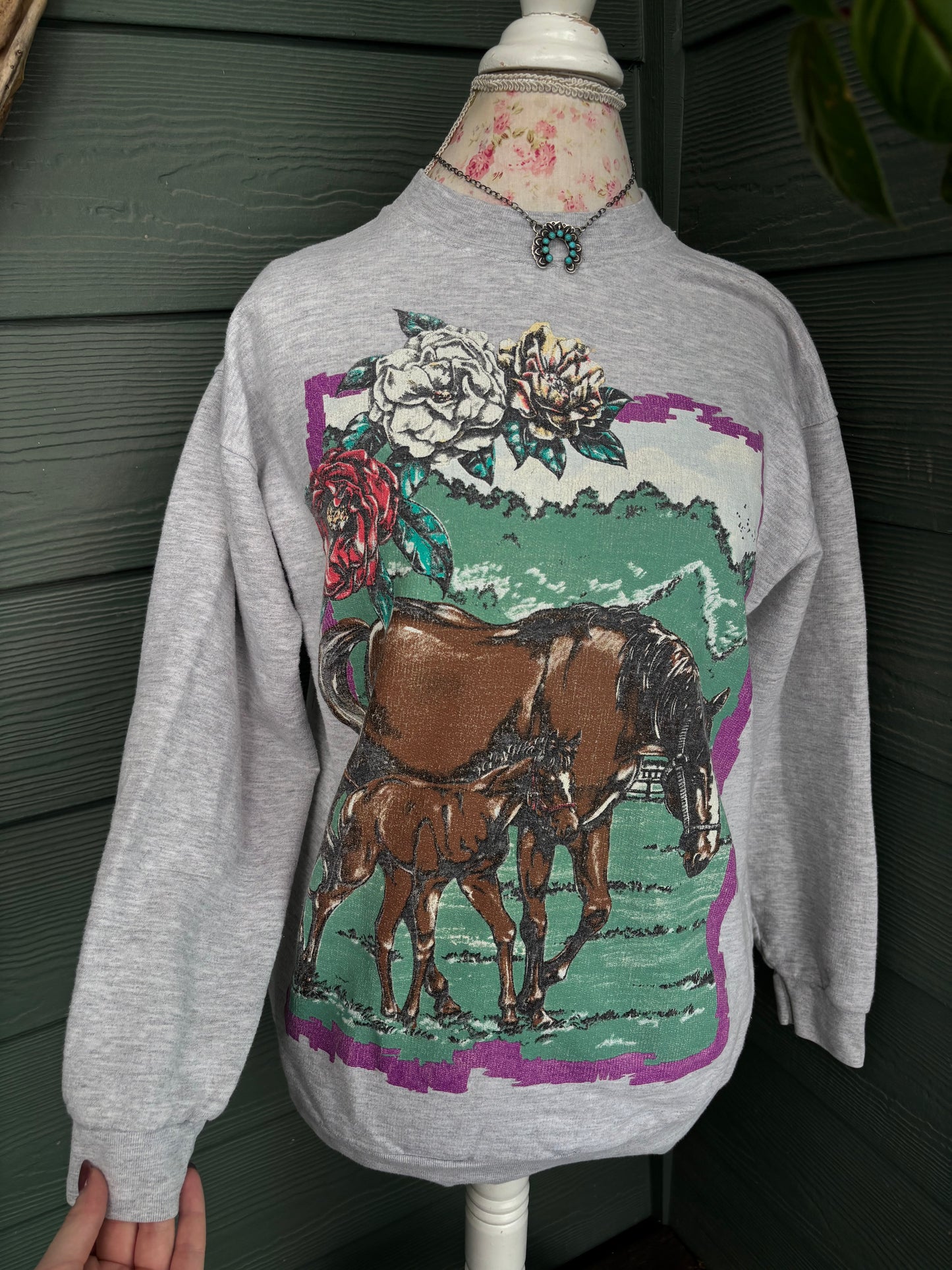 Made & Foal Sweater-S