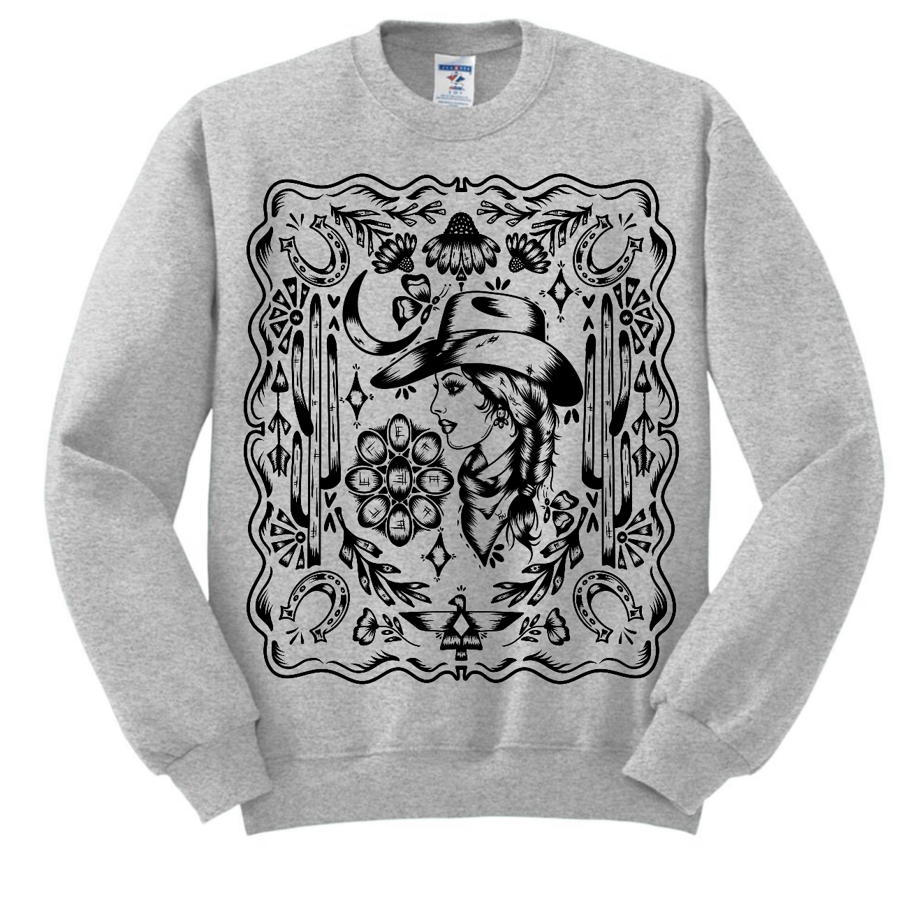 Cowgirl Suzzie Crewneck Sweater