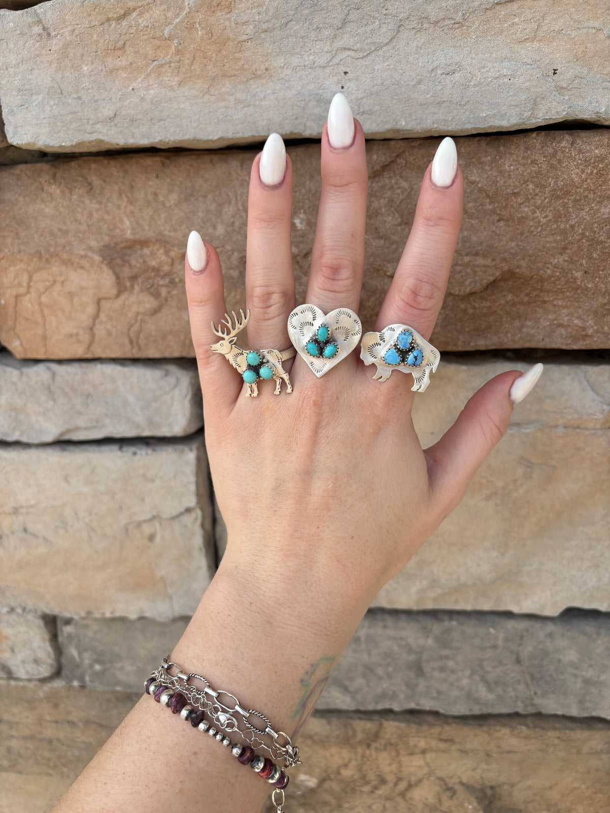 Golden Hills Buffalo Ring-Adj.