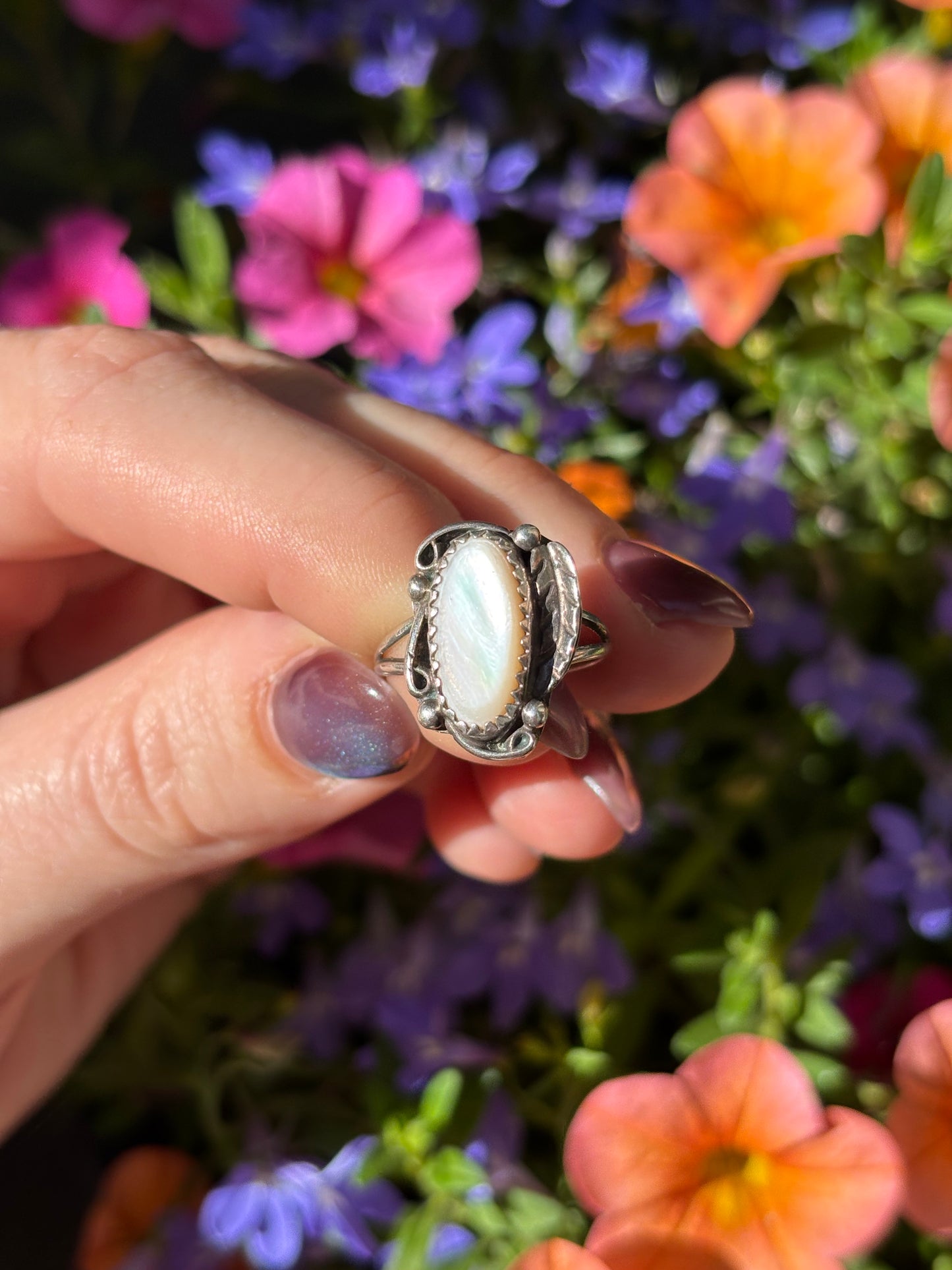 Native MOP Ring -5.75