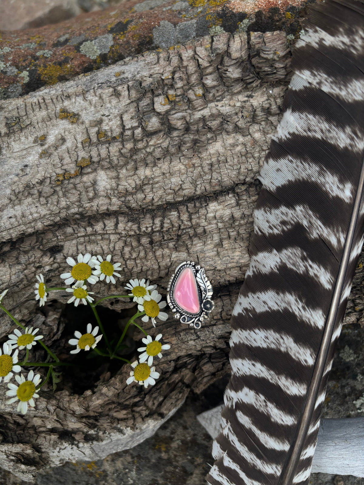 Pink Conch Ring-8
