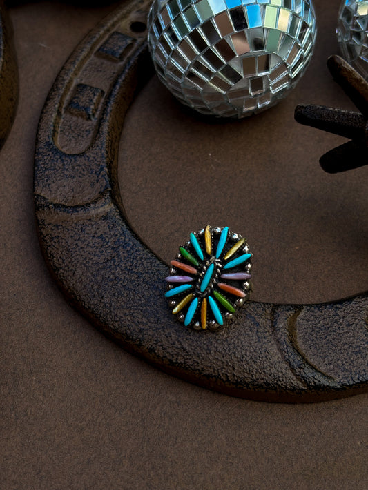 Multistone Cluster Ring-6.5