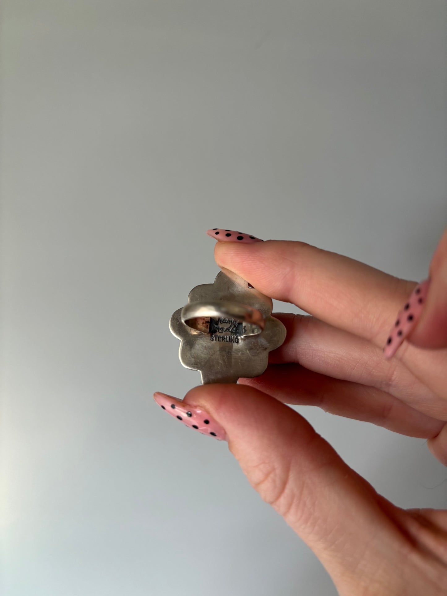 Pink Cluster Ring-7