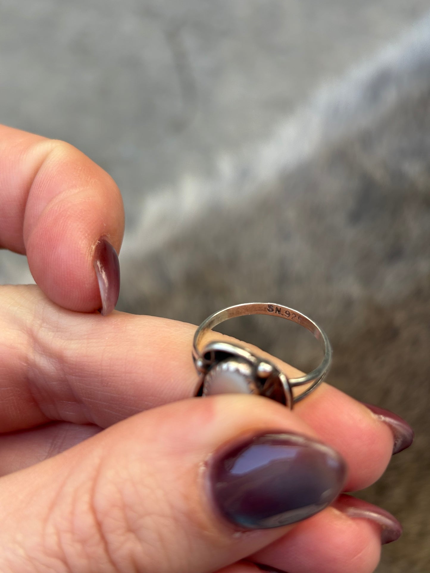 Native MOP Ring -5.75